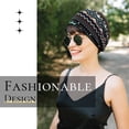 thumbnail image 6 of XXXFLOWER 6 Pcs Head Bands for Women Trendy Wide Knotted Headband Workout Fitness Yoga Athletic Head Wraps Boho Hair Accessories, 6 of 7
