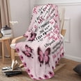 thumbnail image 5 of Goddaughter Blanket from Godmother, Goddaughter Gifts from Godmother, Goddaughter Gifts, Gifts for Goddaughter Birthday, Graduation, Christmas, to My Goddaughter Blanket 60"X50", 5 of 6