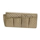 thumbnail image 2 of Sofá Bolsa Organizadora de Sofá con bolsas de millera de múltiples bolsillos Multi Bolsa de almacenamiento de caddie para llaves de gafas apartamentos Caqui, 2 of 8