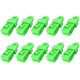 thumbnail image 1 of 10 abrazaderas de cuerda de viento para toldo grande para exteriores, pinzas para tienda a prueba de viento (verde), 1 of 8