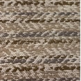 thumbnail image 2 of Plutus Antique Zane Brown Dobby Luxury Outdoor/Indoor Throw Pillow Double sided 24" x 24", 2 of 2
