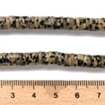 thumbnail image 5 of Natural Dalmatian Jasper Beads Strands Disc Heishi Beads 6x1.5mm Hole: 0.6mm 239pcs/strand 15.28~15.35''(38.8~39cm), 5 of 5