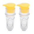 thumbnail image 1 of 2PCS Portable Lemon Squeezer PP ABS Portable Labor Saving Manual Lemon Juicer for Limes Citrus, 1 of 4