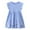 Z13-Blue, variant on Easter Cartoon Print Toddler Girls Party Dress Short Sleeve for Holiday Celebration