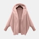 thumbnail image 3 of Pntutb Moda Mujer Cálido Faux Coat Chaqueta Invierno Sólido Manga Larga Con Capucha Prendas De Abrigo Liquidación Pntutb Pntutb-7129, 3 of 6