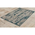 thumbnail image 3 of Allstar Rugs  Abstract Themed Polypropylene Outdoor Rug 7' 7" x 10' 0" - Storm Blue, 3 of 5