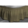 thumbnail image 1 of Vw Stores WALDORF01-MO Bed Skirt Ruffle For Bedding - Solid - Fits Twin &amp; Full - Mocha, 1 of 1