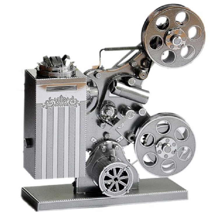 Vintage Movie Projector 3D Metal Model kit/Fascinations Inc Metal Earth 