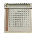 thumbnail image 4 of Tabla de multiplicar, tablero deslizante de multiplicar, ayuda educativa de madera, tablero de conteo matemático para niños, aula, hogar, 15 cm x 15 c, 4 of 9