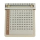 thumbnail image 4 of Tabla de multiplicar, tablero deslizante de multiplicar, ayuda educativa de madera, tablero de conteo matemático para niños, aula, hogar, 15 cm x 15 c, 4 of 9