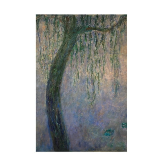 Claude Monet 'Water Lilies II' Canvas Art - 12 x 19 Inches