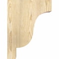 thumbnail image 3 of 6"W x 12"D x 16"H Newport Rough Sawn Corbel, Douglas Fir, 3 of 9
