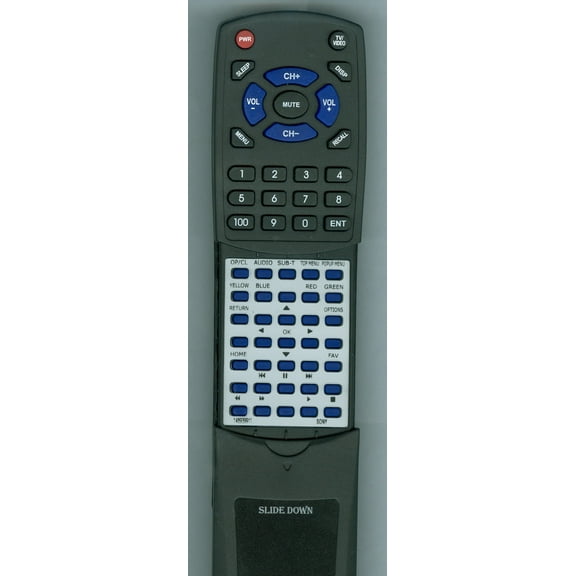 Replacement Remote for SONY 1-489-399-11, 148939911, RT148939911, RMTB109A, BDPS580, BDPS480