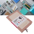 thumbnail image 1 of PU Leather Journal Notebook A5 College Ruled Thread Bound 240 Pages Meticulous Binding For Note Taking Writing Planning, 1 of 8