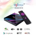 thumbnail image 1 of H96 max 3318 Quad-Core 4+64G Android 9.0 HD Smart Network Media Player TV Box US plug, 1 of 4