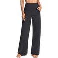 thumbnail image 6 of ZENFLEX Wide Leg Pants Woman Yoga Pants with Pockets Stretch Loose Casual Lounge Sweatpants Petite/Regular/Tall, 6 of 6