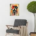 thumbnail image 2 of Abstract Colourful Pop Art People Unframed Wall Art Print Poster Home Decor, 2 of 3