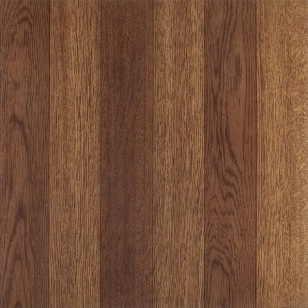 Achim Nexus Medium Oak Plank-Look 12x12 Self Adhesive Vinyl Floor Tile - 20 Tiles/20 sq. (Best Engineered Oak Flooring)