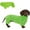 Bright Green, variant on UOSIA Dachshund Dog Fleece Jumpsuit Turtleneck Sweater, Suitable for Dachshunds, Winter Dog Pajamas