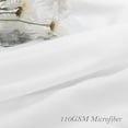 thumbnail image 5 of PiccoCasa Polyester Ruffle Pillowcases 2 Pcs with Envelope White Queen, 5 of 7