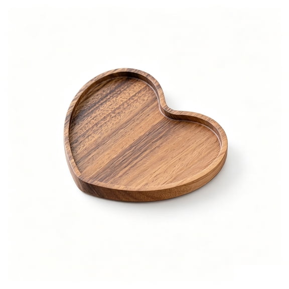 TACILIP Home Decor, 1PC Wooden Tray Platter For Living Room Coffee Tables Suitable For Snacks Fruit And General Storage Or Organization, Gifts for Family