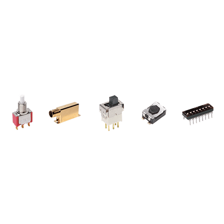 Keyed On Off Switch PVA10AH3, Switch Key ON OFF DPST 0.1A 32VDC 3VA 1.2N PC Pins Thru-Hole Automotive (25 items) ()