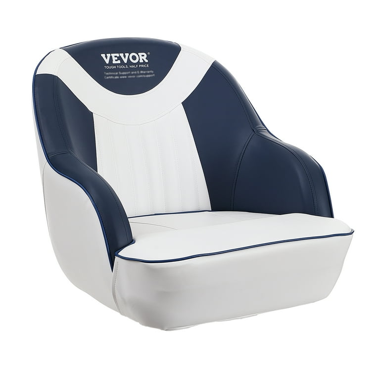 SKYSHALO Boat Seat Captain Bucket Seat Fishing Pontoon Boat Seat Padding Chair 1 pc