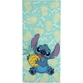 thumbnail image 2 of Disney Lilo & Stitch Pineapple Paradise Standard Beach Bath Towel, 2 of 4
