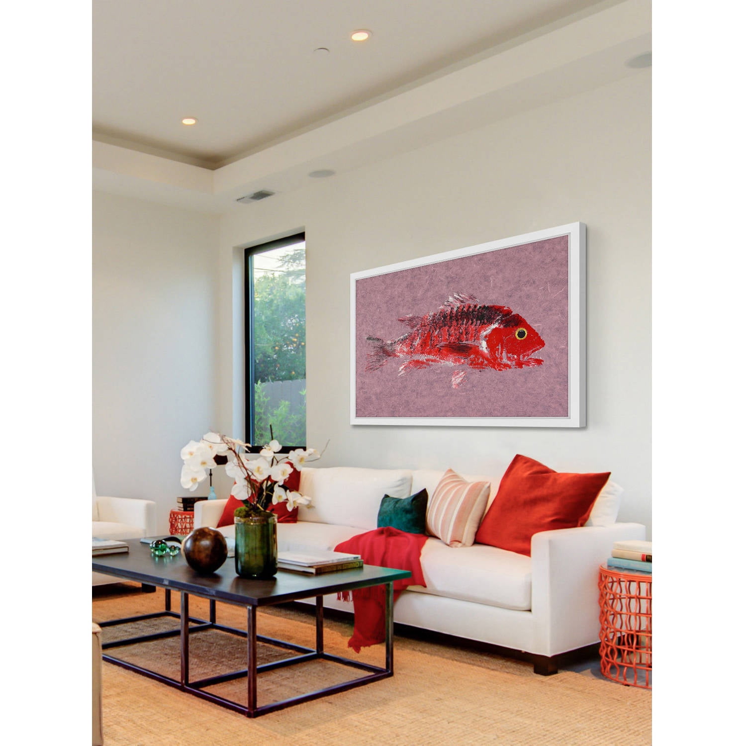 Marmont Hill "Snapper" by Warren Sellers Framed Painting Print