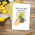 thumbnail image 4 of Tarjeta de San Valentín PUGAILA con temática de gato romántica 20,5 x 13,5 cm, 4 of 7