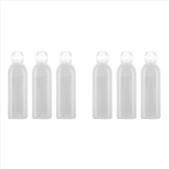 Exprimibles para Condimentos, Exprimibles para Salsas, Dispensador de , Exprimibles de Ketchup, Paquete de 6 17 Oz (500 Ml)