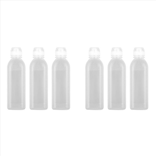 Exprimibles para Condimentos, Exprimibles para Salsas, Dispensador de , Exprimibles de Ketchup, Paquete de 6 17 Oz (500 Ml)