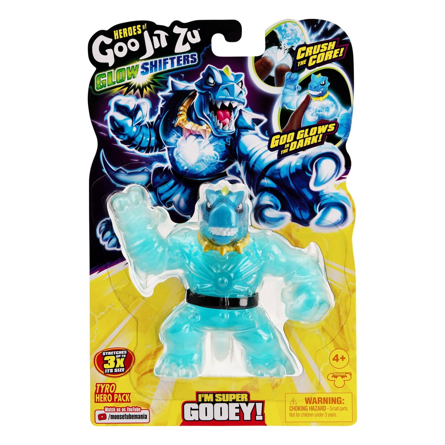 HEROES OF GOO JIT ZU GLOWSHIFTERS HERO PK TYRO - Walmart.ca