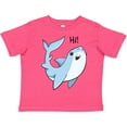 thumbnail image 3 of Inktastic Hi- Cute Shark Boys or Girls Toddler T-Shirt, 3 of 5