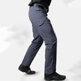 thumbnail image 3 of Men Stretch Hiking Cargo Pants Breathable UV Block Multi Pocket All Terrain Work Pants S-XXL, 3 of 10
