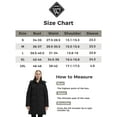thumbnail image 2 of Wantdo Women's Recycled Winter Jacket Insulated Winter Puffer Coat Waterproof Thicken Parka Black L, 2 of 9