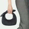 thumbnail image 4 of Summer Straw Handbag for Women Elegant Knotted Bow Top Handle Clutch Purse Casual Beach Tote, 4 of 4