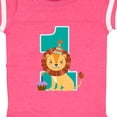 thumbnail image 4 of Inktastic First Birthday Boy Lion 1 Year Old Boys or Girls Baby Bodysuit, 4 of 5