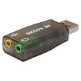 thumbnail image 1 of Audio Adapter 3D Sound card 5.1 USB To 3.5mm mic headphone Jack Stereo Headset, 1 of 3