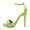 Yellowgreen, variant on YDN Women Sexy Single Strap Open Toe Stiletto High Heel Sandals Ankle Strap Platform Pumps Dress Shoes Size 4 Yellowgreen