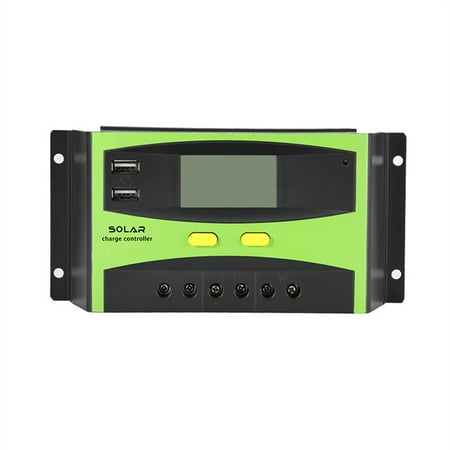 

PWM Solar Controller 20A 30A 40A 50A 60A 12V/24V/48V Automatic Recognition Automatic Universal USB Smart Charging LED Display