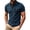 Dark Blue, variant on Mens Short Sleeve Polo Shirts Lightweight Comfortable Button Down Polo Tops Stylish Stretch Thin T-Shirt Mens Daily Wear Grey Size XXL