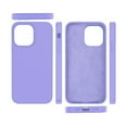 thumbnail image 3 of Liquid Silicone Soft Microfiber Case for iPhone 15 Pro, 3 of 4