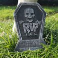 thumbnail image 4 of 4Pcs Halloween Fake Headstones Decorative Foams Gravestones Party Tombstone Models (Random Style), 4 of 4