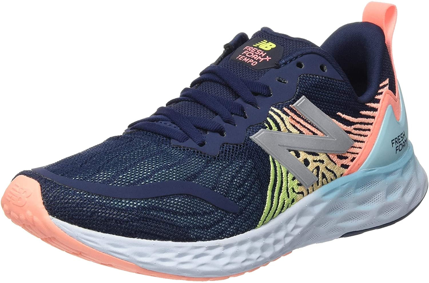 New Balance Women's Fresh Foam Tempo V1 Running Shoe, Natural Indigo/Ginger  Pink/Lemon Slush, 5.5 W US | Walmart Canada