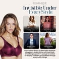 thumbnail image 5 of Dominique Mystique Minimizer Bra #7000 – Seamless Full Figure Underwire Lingerie for Women, Smooths & Shapes, 5 of 6