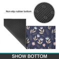 thumbnail image 6 of Pioneer Flower Floral Print Pattern Kitchen Rugs Sets Of 2, Anti Fatigue Non Slip Washable Floor Mats for Kitchen Sink Laundry, 17X30 Inch + 17X47 Inch, 6 of 6