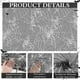 thumbnail image 4 of Tela de telaraña de 78.7 x 59 pulgadas de ancho, telaraña plateada brillante, tela de malla negra, encaje de telaraña por yarda para decoración de fiestas, 4 of 7