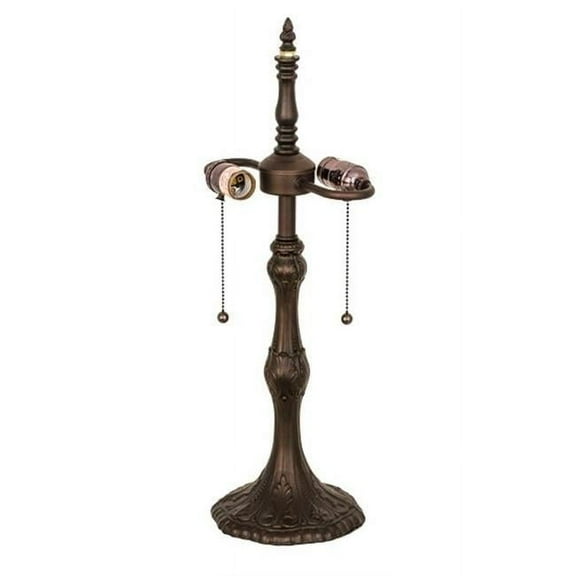 Meyda Tiffany - 127172 - Two Light Table Base Hardware - Capri - Mahogany Bronze