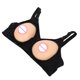 thumbnail image 3 of Pechos de silicona artificiales con correa para el hombro, color negro, para travestis, 800 g, 3 of 14